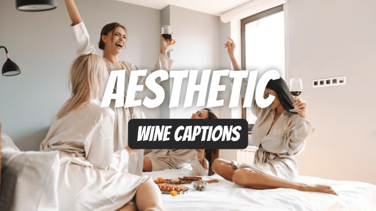 Aesthetic Wine Captions for Instagram